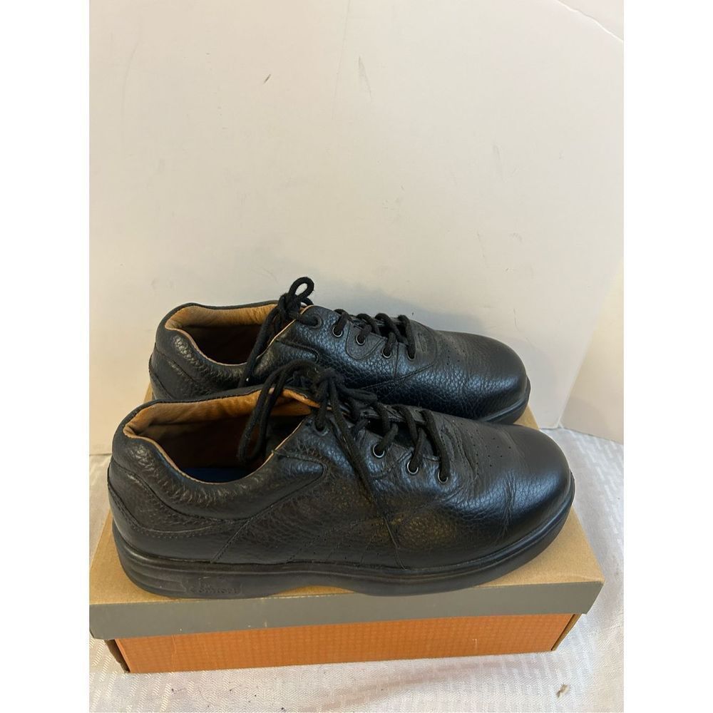Dr. Comfort size Womens‎ 10W black loafers stk#20110 Granny Shoes laces
